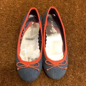 Jcrew Crewcuts girl’s flat shoes size 11